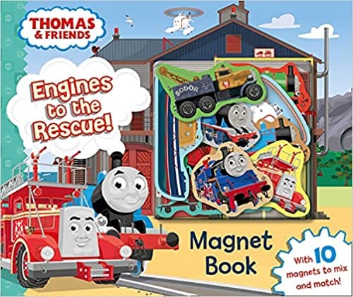 Thomas & Friends: Engines to the Rescue! Magnet Book Board book – Picture Book