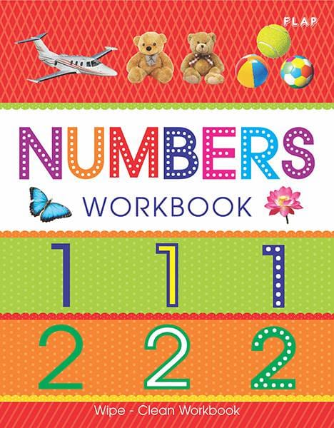 FLAP - WIPE N CLEAN BOOKS - NUMBERS