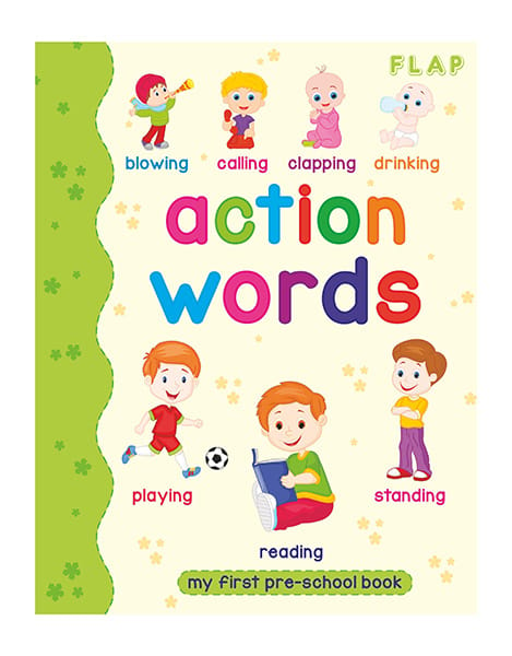 FLAP - Pre-school Illustrated - Action Words