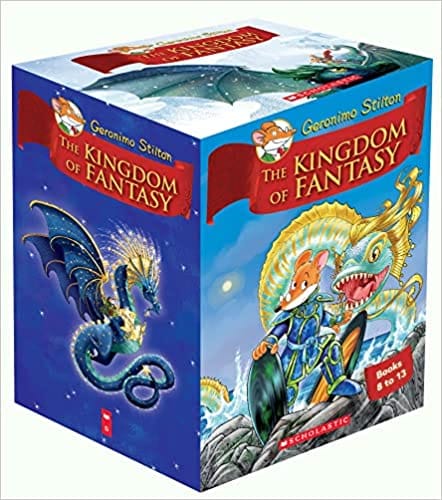 5X GERONIMO STILTON Books Kingdom of Fantasy Hardcover Fiction