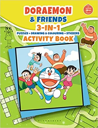 Doraemon & Gadgets: 3-IN-1 Puzzles + Drawing & Colouring + Stickers  Activity Book : Bloomsbury India: Amazon.in: Books