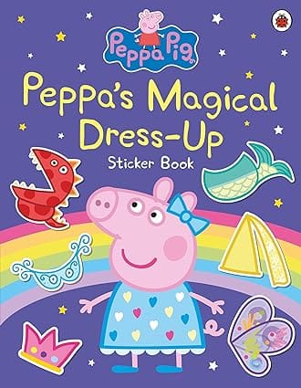 Peppa Pig Peppas Magical Dress-up Sticker Book