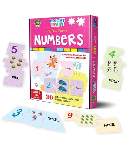 The Book Tree Bright Brain Numbers 30 Piece