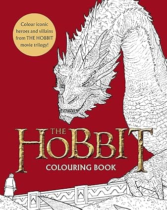 The Hobbit Movie Trilogy Colouring Book Official And Authorised