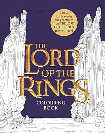 The Lord Of The Rings Movie Trilogy Colouring Book Official And Authorised