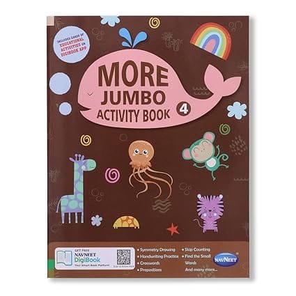 More Jumbo Activity Book 4