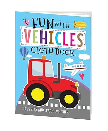 Fun With Vehicles - Cloth Book For Early Learning And Interactive Education