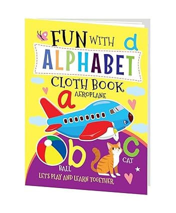 Fun With Alphabets - Cloth Book For Early Learning And Interactive Education