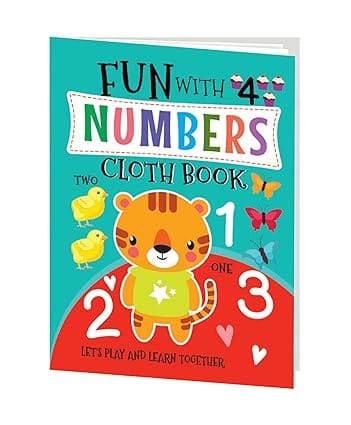 Fun With Numbers Cloth Book For Early Learning And Interactive Education