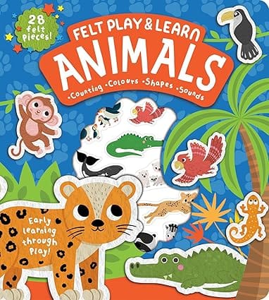 Felt Play & Learn-animals