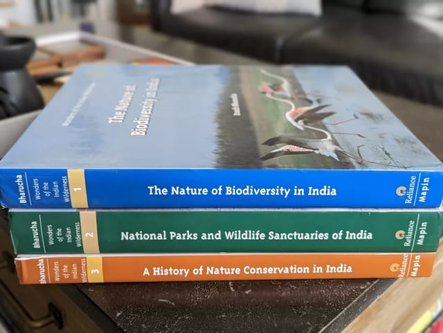 Wonders Of The Indian Wilderness  Hardcover  3 Volumes