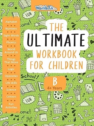 The Ultimate Workbook For Children 4-5 Years Old