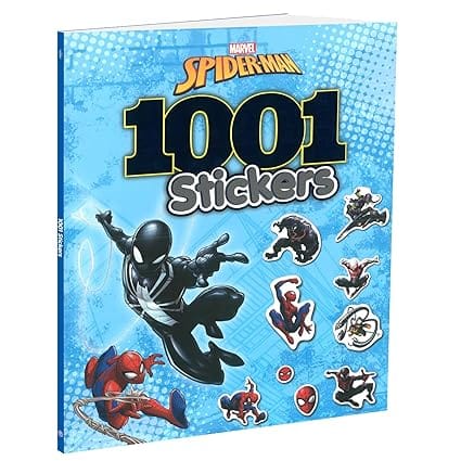 Marvel Spider-man 1001 Stickers Book Many Activities With Marvel Stickers For Kids