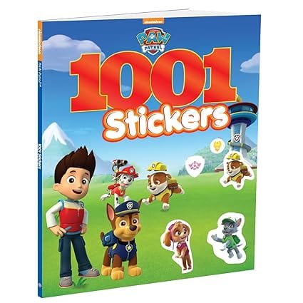 Paw Patrol 1001 Sticker Book Many Activities With Paw Patrol Stickers For Kids