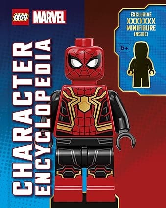 Lego Marvel Character Encyclopedia With Exclusive Captain America Minifigure