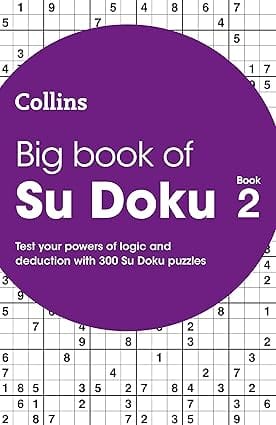 Big Book Of Su Doku 2 300 Su Doku Puzzles (collins Su Doku)