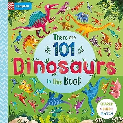 There Are 101 Dinosaurs In This Book