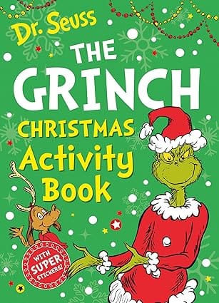 The Grinch Christmas Activity Book