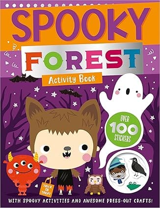 Sticker Activity Books Spooky Forest Activity Book