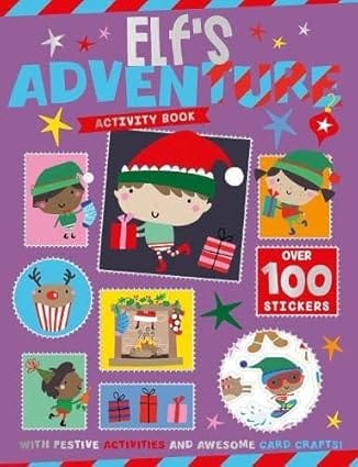 Sticker Activity Books Elfs Adventure Activity Book