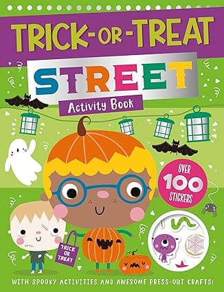 Sticker Activity Books Trick-or-treat Street Activity Book