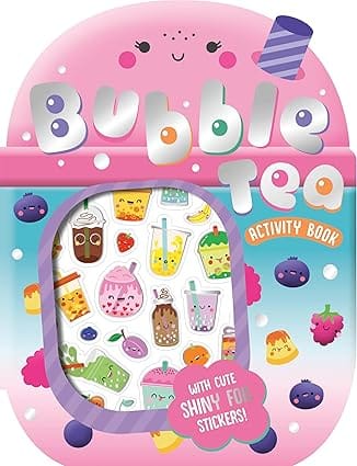 Shiny Stickers Bubble Tea Activity Book