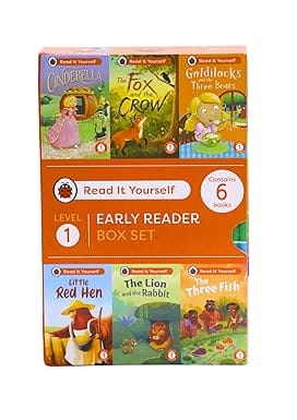 Read It Yourself With Ladybird Early Readers Level 1 6 Books Collection Box Set