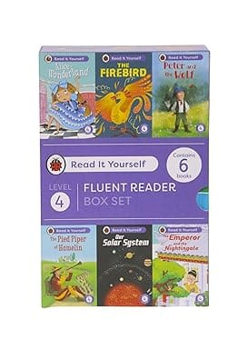 Read It Yourself With Ladybird Fluent Readers Level 4 6 Books Collection Box Set