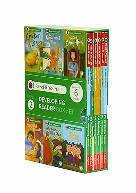 Read It Yourself With Ladybird Developing Readers Level 2 6 Books Collection Box Set