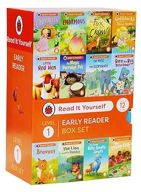 Read It Yourself With Ladybird Early Readers Level 1 12 Books Collection Box Set