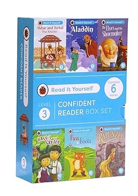 Read It Yourself With Ladybird Confident Readers Level 3 6 Books Collection Box Set