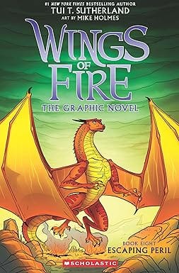 Wings Of Fire Graphic Novel #08 Escaping Peril (graphix)