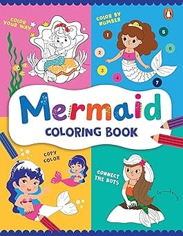 Mermaid Coloring Book