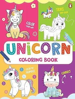 Unicorn Coloring Book