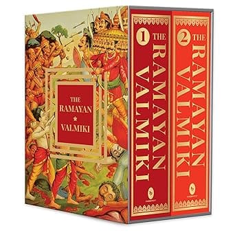 The Ramayan Of Valmiki Volume 1 & 2 (deluxe Hardbound Edition) Boxed Set