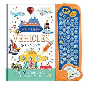 Look & Listen Vehicles Sound Book