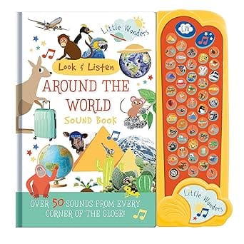 Look & Listen Around The World Sound Book