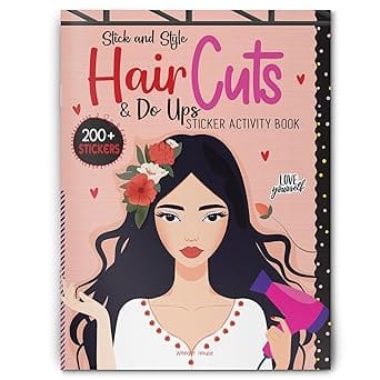 Stick And Style - Hair Cuts & Do Ups (sticker Activity Book)