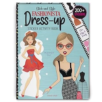 Stick And Style - Fashionista Dress-up (sticker Activity Book)