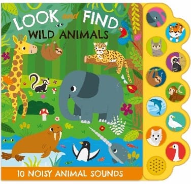 Look And Find Wild Animals Sound Book