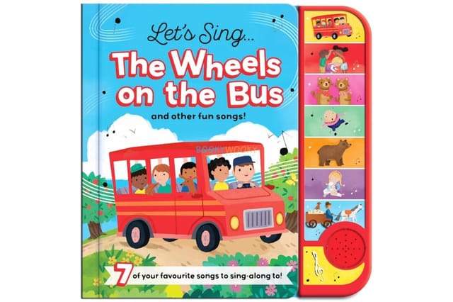 Lets Sing The Wheels On The Bus 7 Sounds Book