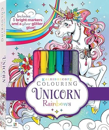 Kaleidoscope Colouring Kit Unicorn Rainbows