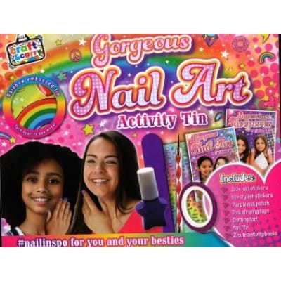 Gorgeous Nail Art Activity Tin Box