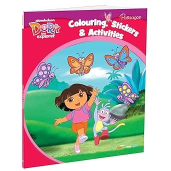 Dora The Explorer Colouring, Stickers & Activities