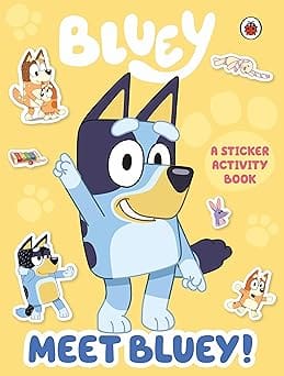 Meet Bluey! Sticker Activity Boo