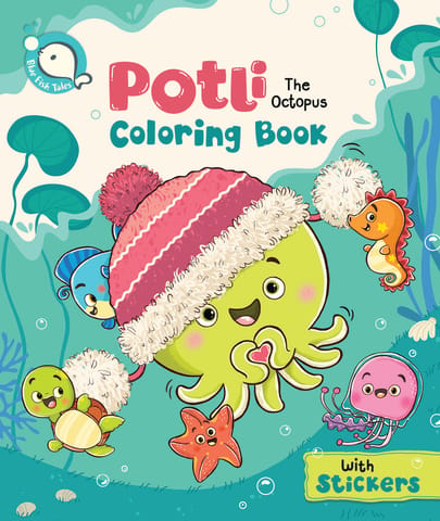 Potli Colouring Book With Stickers