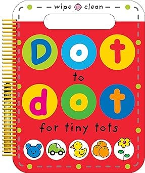 Dot To Dot For Tiny Tots Wipe Clean Activity Book