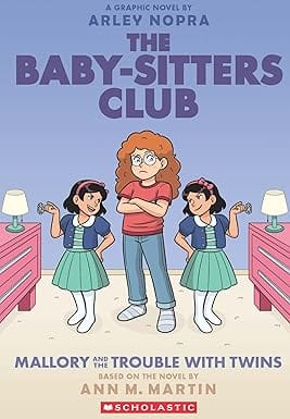 The Baby-sitters Club Graphic Novel #17 Mallory And The Trouble With Twins