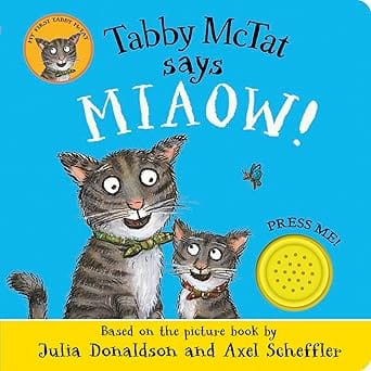 Tabby Mctat Says Miaow!