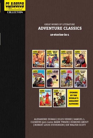 Great Works Of Literature: Adventure Classics 10-stories-in-1